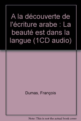A la découverte de l'écriture arabe