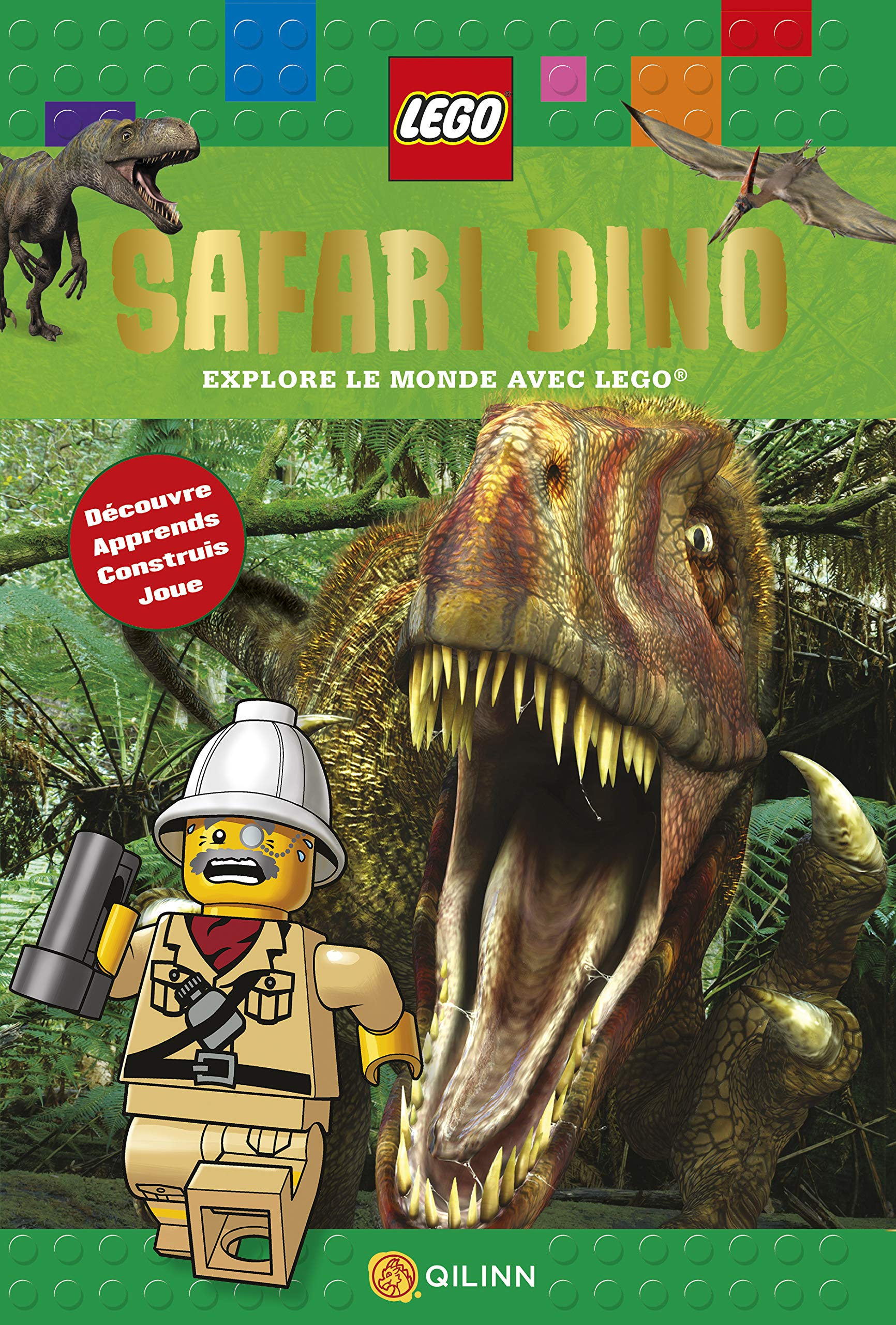 Safari dino : explore le monde avec Lego