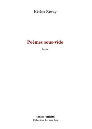 Poèmes sous-vide