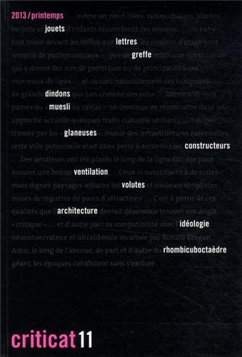 Criticat, n° 11