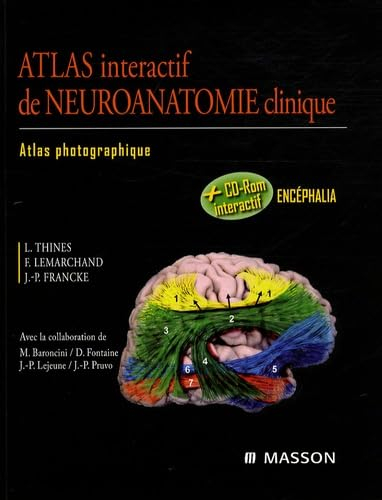 Atlas interactif de neuroanatomie clinique : atlas photographique