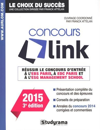 Réussir le concours link : concours 2015