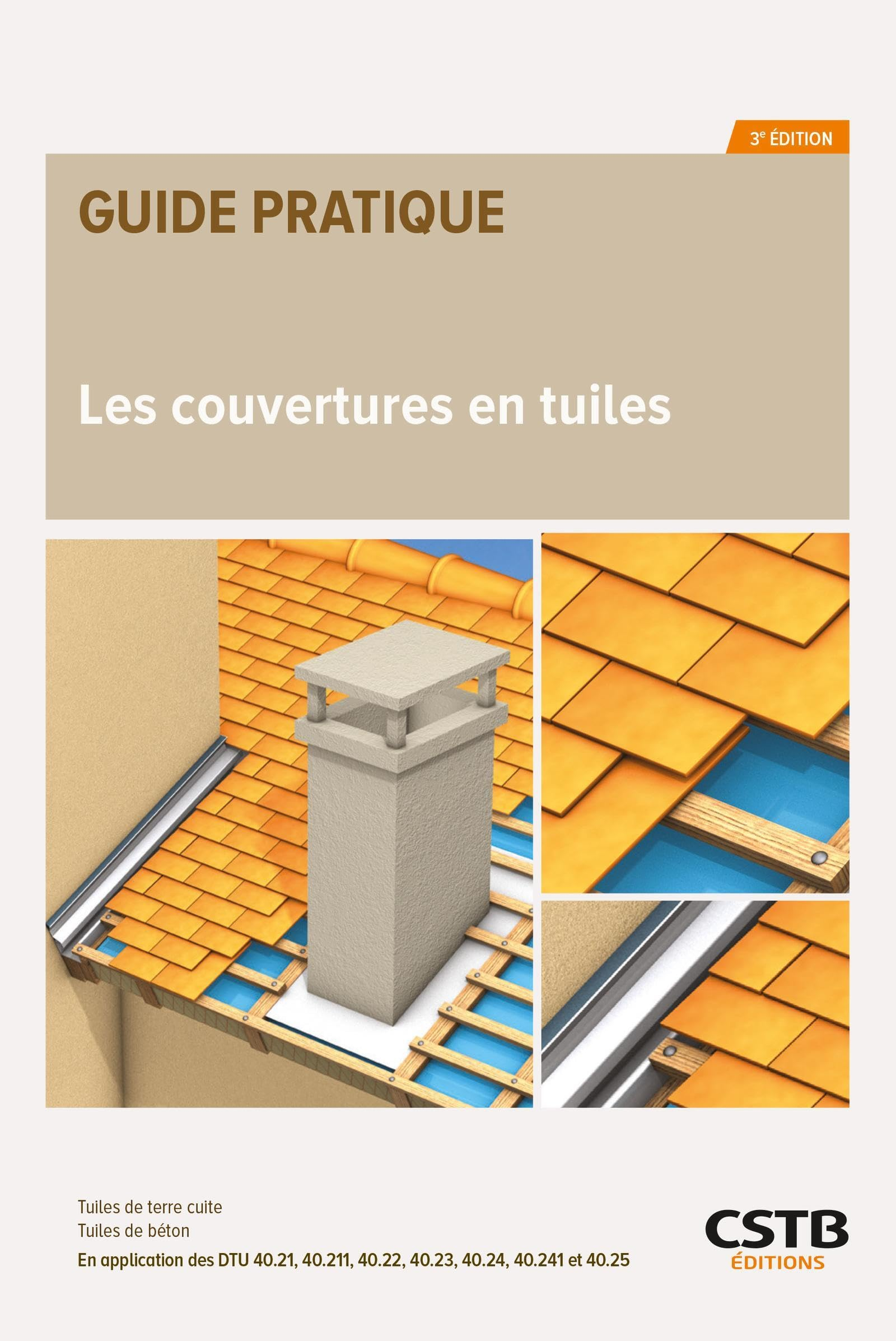 Les couvertures en tuiles : tuiles de terre cuite, tuiles en béton
