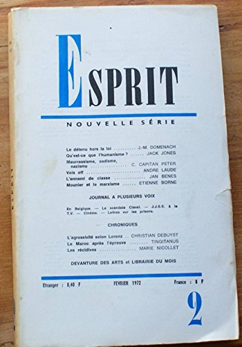 esprit n, 2 de février 1972