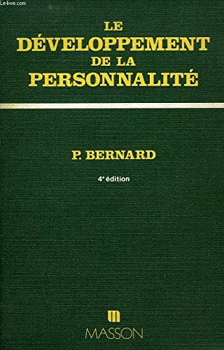 le développement de la personnalité