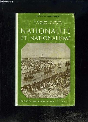 nationalité et nationalisme