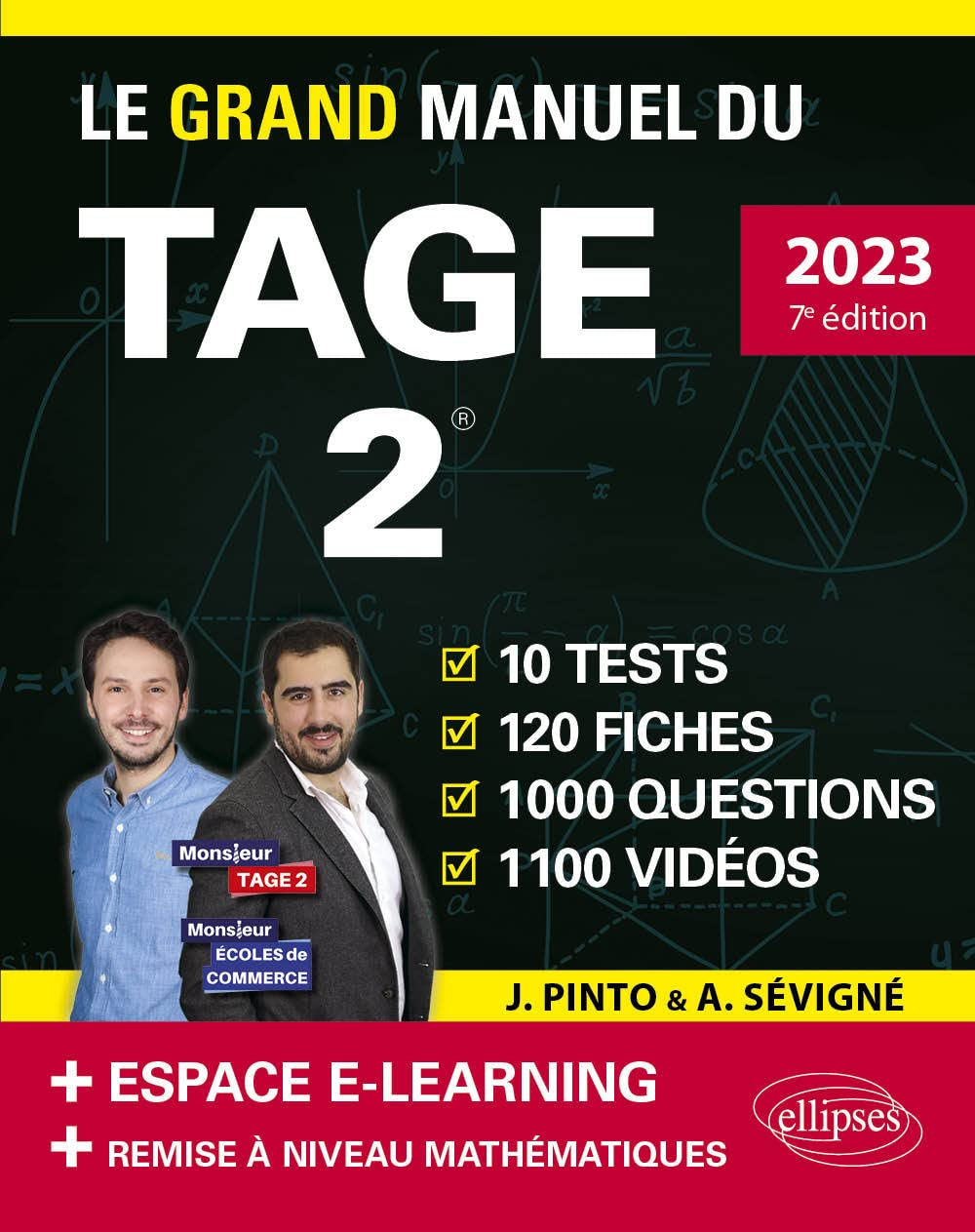 Le grand manuel du Tage 2 : 2023, nouveau programme officiel : 10 tests, 120 fiches, 1.000 questions
