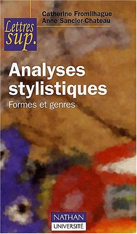 Analyses stylistiques : formes et genres
