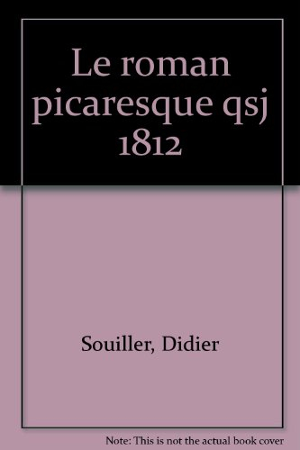 Le Roman picaresque