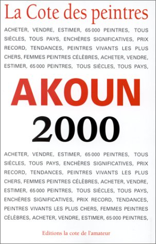 La cote des peintres, 2000