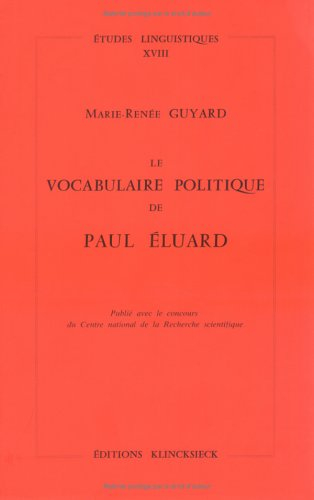 Le Vocabulaire politique de Paul Eluard