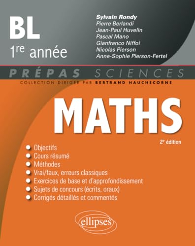 Maths, BL 1re année