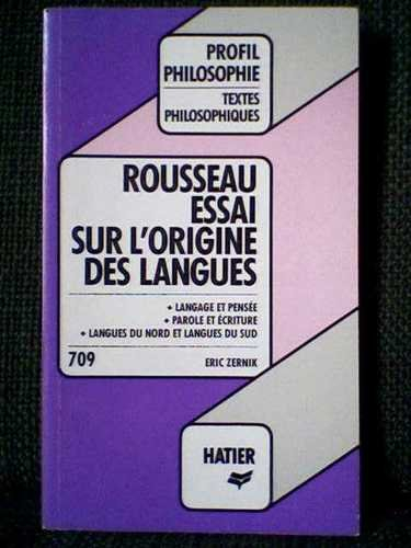 Essai sur l'origine des langues (chap. 1 à 11 et chap. 20)