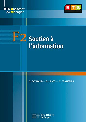 F2 soutien à l'information : BTS assistant de manager