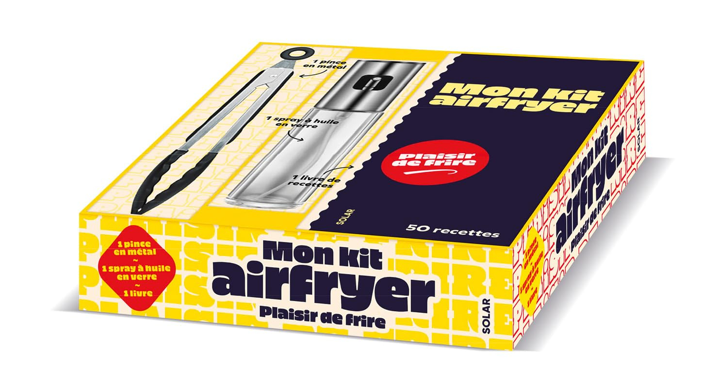Mon kit airfryer, plaisir de frire : coffret