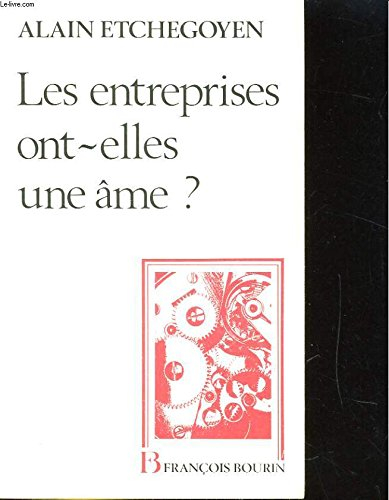 Les Entreprises ont-elles une âme ?