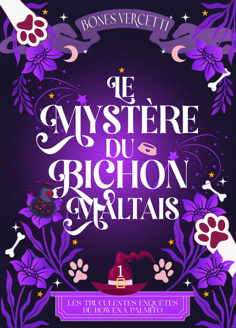 Le mystère du bichon maltais: Le premier tome d'une saga de cosy witch mystery