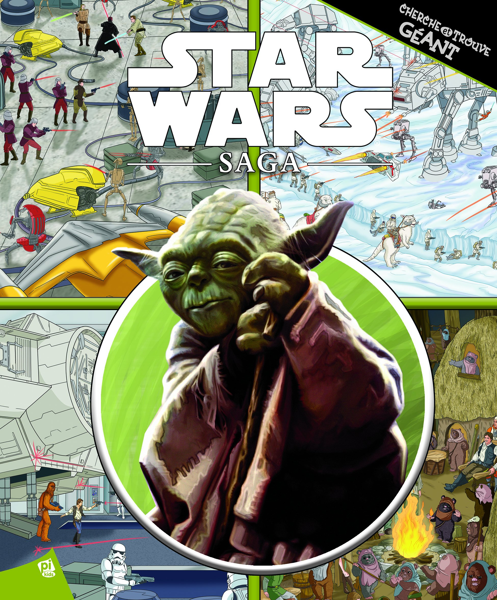 Star Wars saga : cherche et trouve géant