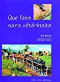 Que faire sans vétérinaire