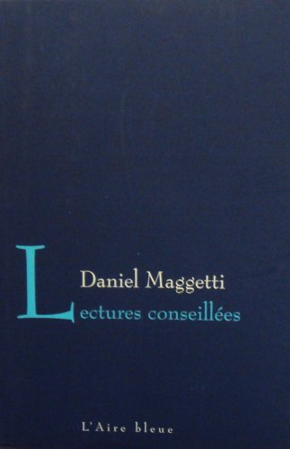 Lectures conseillées : une anthologie