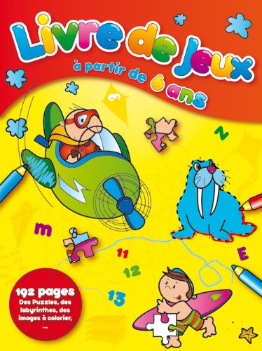 Livre de jeux, à partir de 6 ans