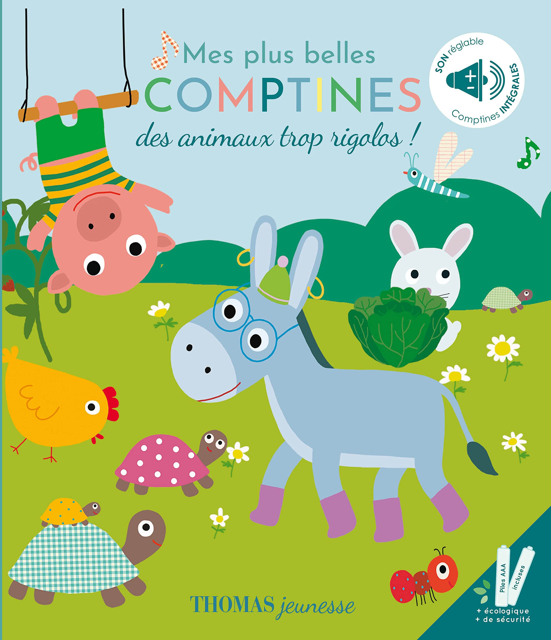 Mes plus belles comptines : des animaux trop rigolos !