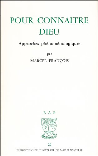 pour connaitre dieu