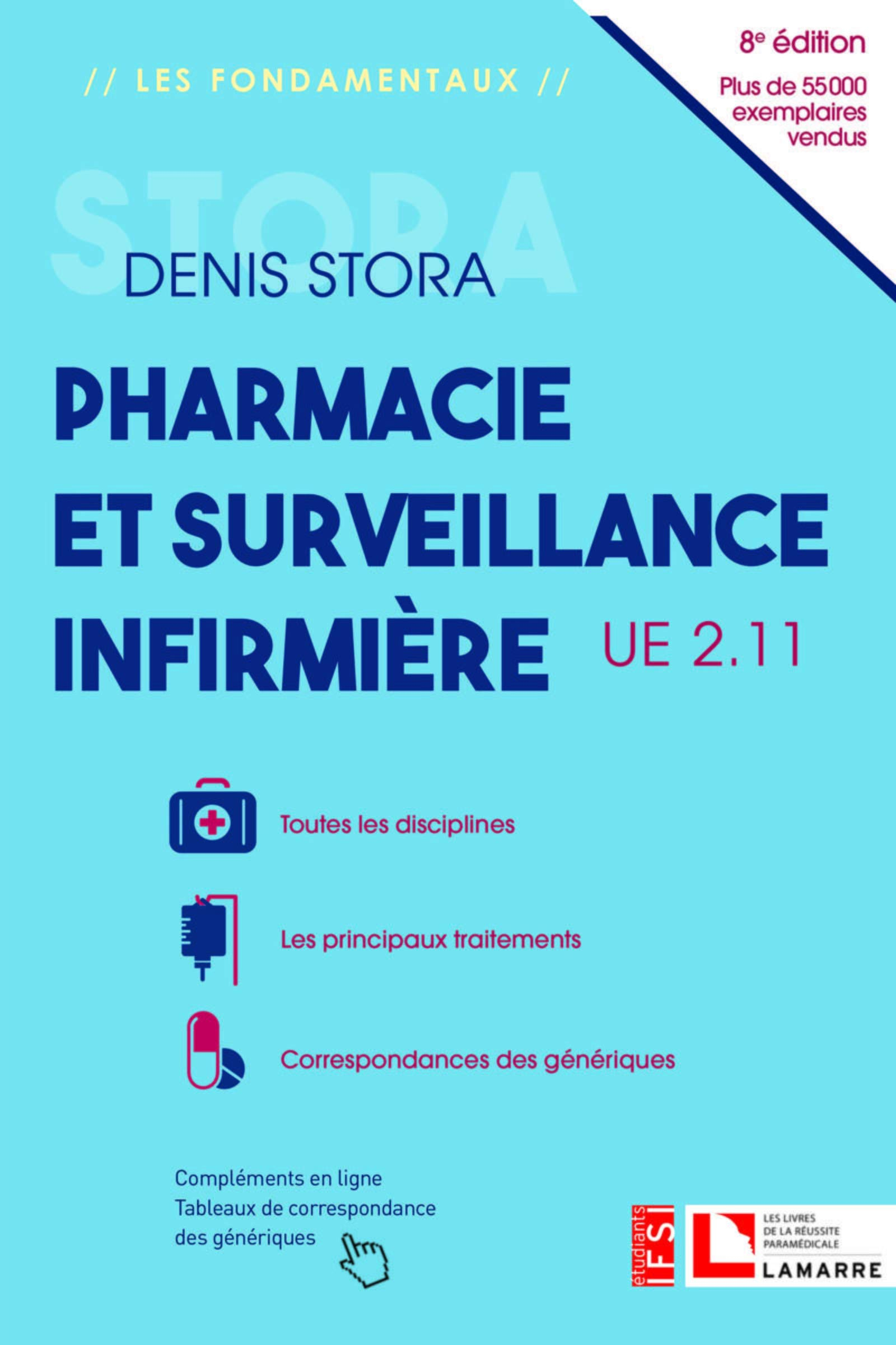 Pharmacie et surveillance infirmière : UE 2.11