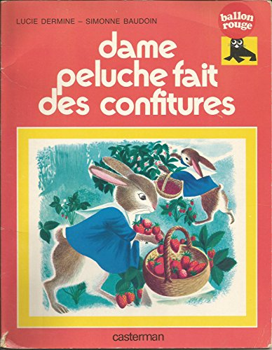 Dame peluche fait des confitures