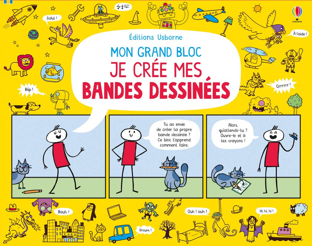 Je créé mes bandes dessinées