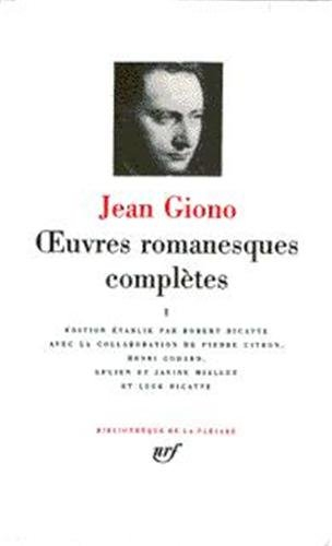giono : oeuvres romanesques complètes, tome 4