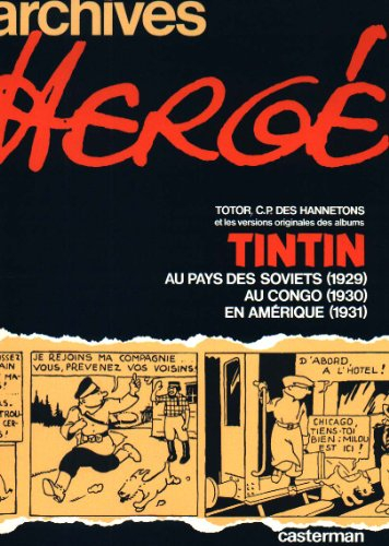 Archives Hergé 1 - Tintin