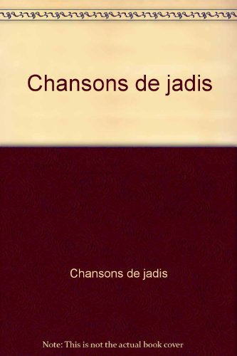 Chansons de jadis