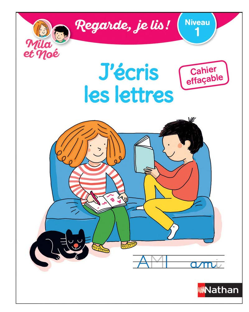 J'écris les lettres : niveau 1