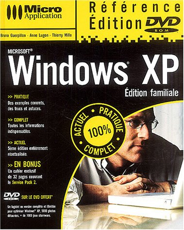 windows xp, édition familiale (dvd-rom inclus)