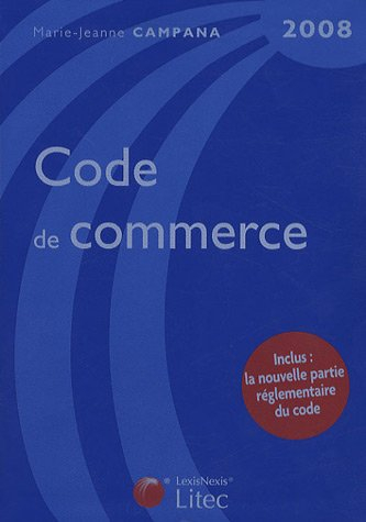 Code de commerce 2008