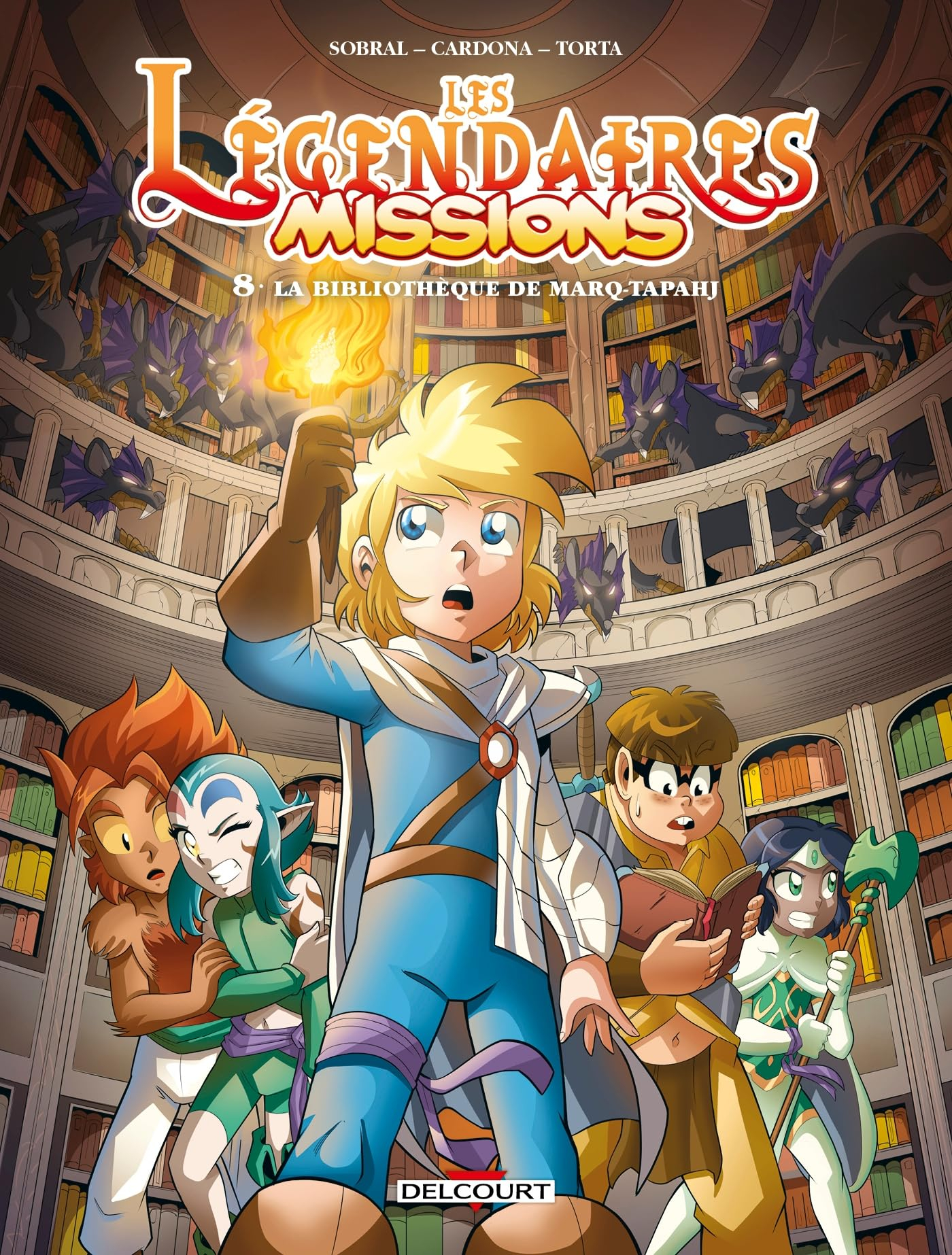 Les Légendaires : missions. Vol. 8. La bibliothèque de Marq-Tapahj