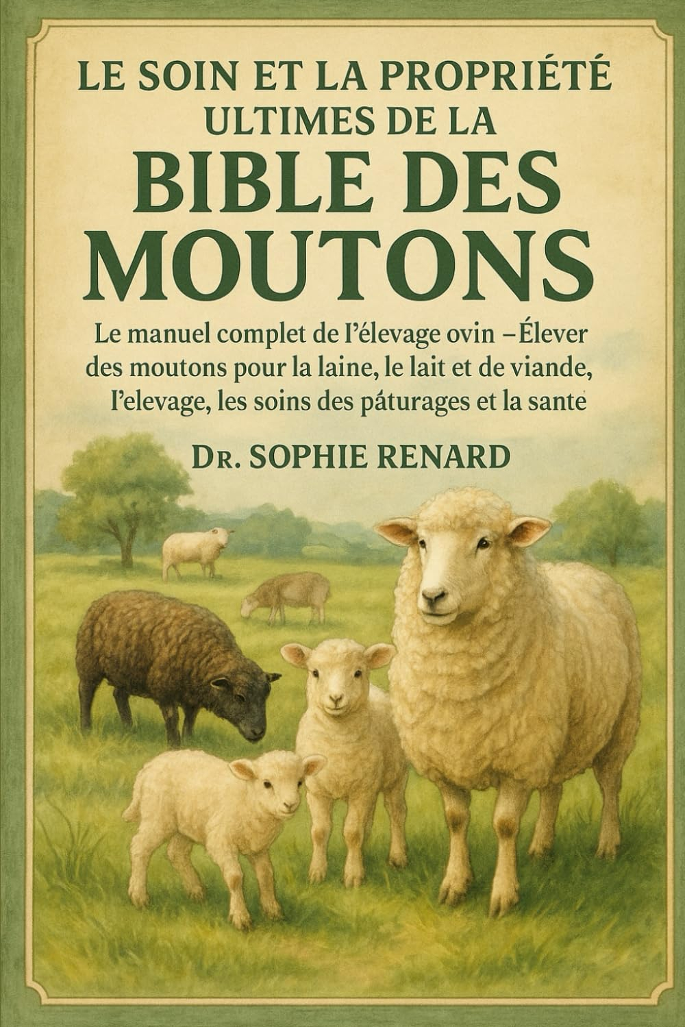 LE SOIN ET LA PROPRIÉTÉ ULTIMES DE LA BIBLE DES MOUTONS: Le manuel complet de l'élevage ovin – Éleve