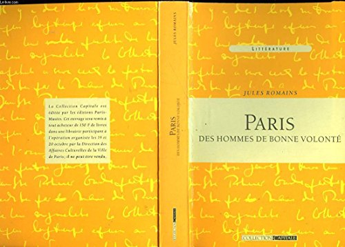 paris des hommes de bonne volonte