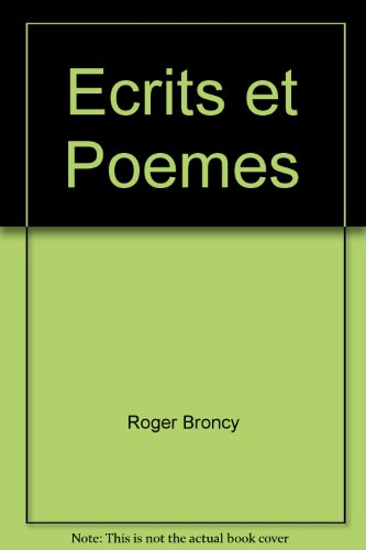 ecrits et poèmes