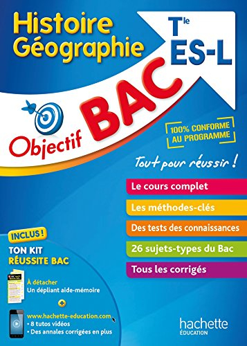 Histoire géographie terminales ES, L